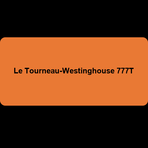 Le Tourneau-Westinghouse 777T